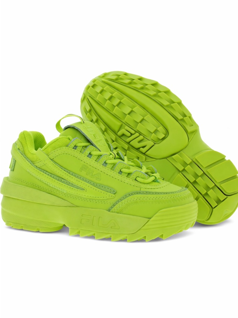 Fila disruptor ll sneakers neon green